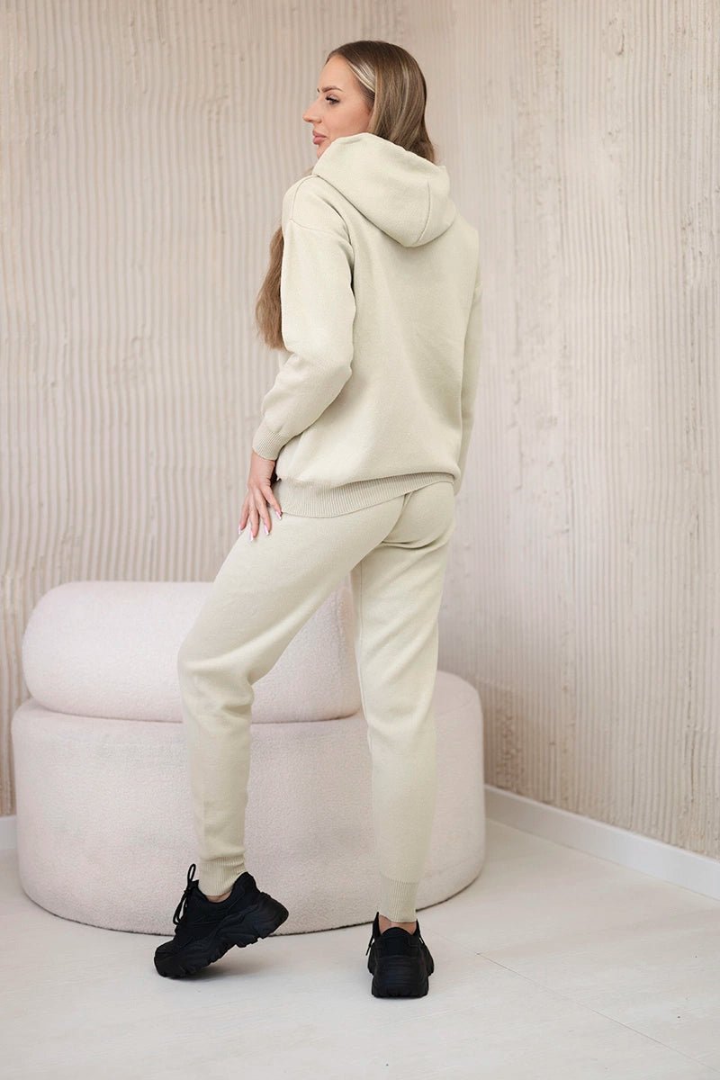 Set of Sweatshirt and Pants 24 - 30 / – Dark || beige цвет / color | Lexline Fashion