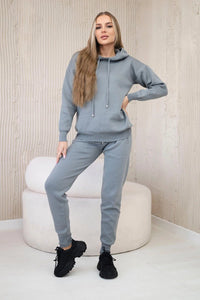 Set of Sweatshirt and Pants 24 - 30 / – Dark || Gray цвет / color | Lexline Fashion