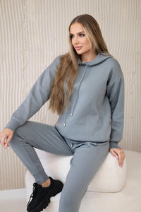 Set of Sweatshirt and Pants 24 - 30 / – Dark || Gray цвет / color | Lexline Fashion
