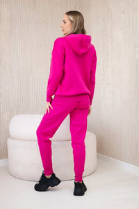 Set of Sweatshirt and Pants 24 - 30 / – Fuchsia цвет / color | Lexline Fashion