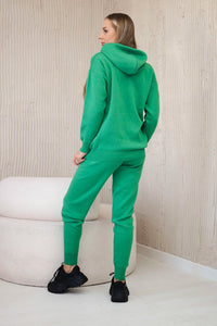 Set of Sweatshirt and Pants 24 - 30 / – Green цвет / color | Lexline Fashion