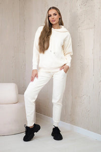 Set of Sweatshirt and Pants 24 - 30 / – Light || Beige цвет / color | Lexline Fashion