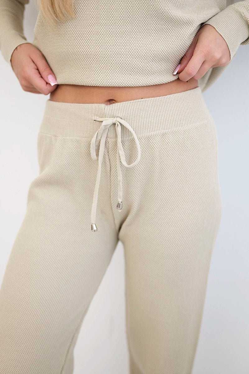 Set of sweatshirt and pants 24 - 33 / – Dark || beige цвет / color | Lexline Fashion
