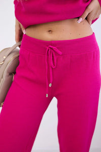 Set of sweatshirt and pants 24 - 33 / – Fuchsia цвет / color | Lexline Fashion