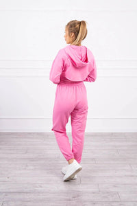 Set of Sweatshirt, Blouse and Pants 9343 / – Light || Pink цвет / color | Lexline Fashion