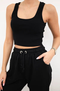 Set of top+pants 9334 / – Black цвет / color | Lexline Fashion