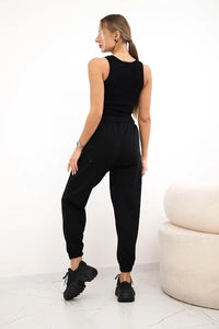 Set of top+pants 9334 / – Black цвет / color | Lexline Fashion
