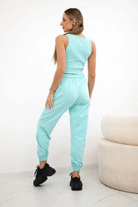 Set of top+pants 9334 / – Mint цвет / color | Lexline Fashion