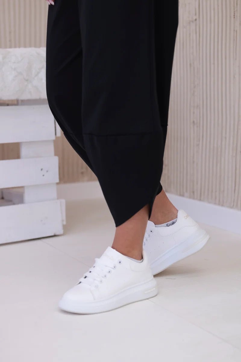 Set sweatshirt and pants 6171W / – Black цвет / color | Lexline Fashion