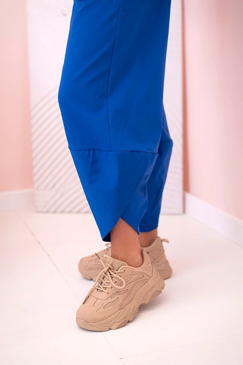 Set sweatshirt and pants 6171W / – Blue cornflower цвет / color | Lexline Fashion