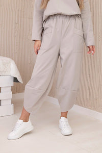 Set sweatshirt and pants 6171W / – Cappuccino цвет / color | Lexline Fashion