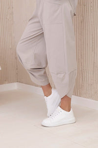 Set sweatshirt and pants 6171W / – Cappuccino цвет / color | Lexline Fashion
