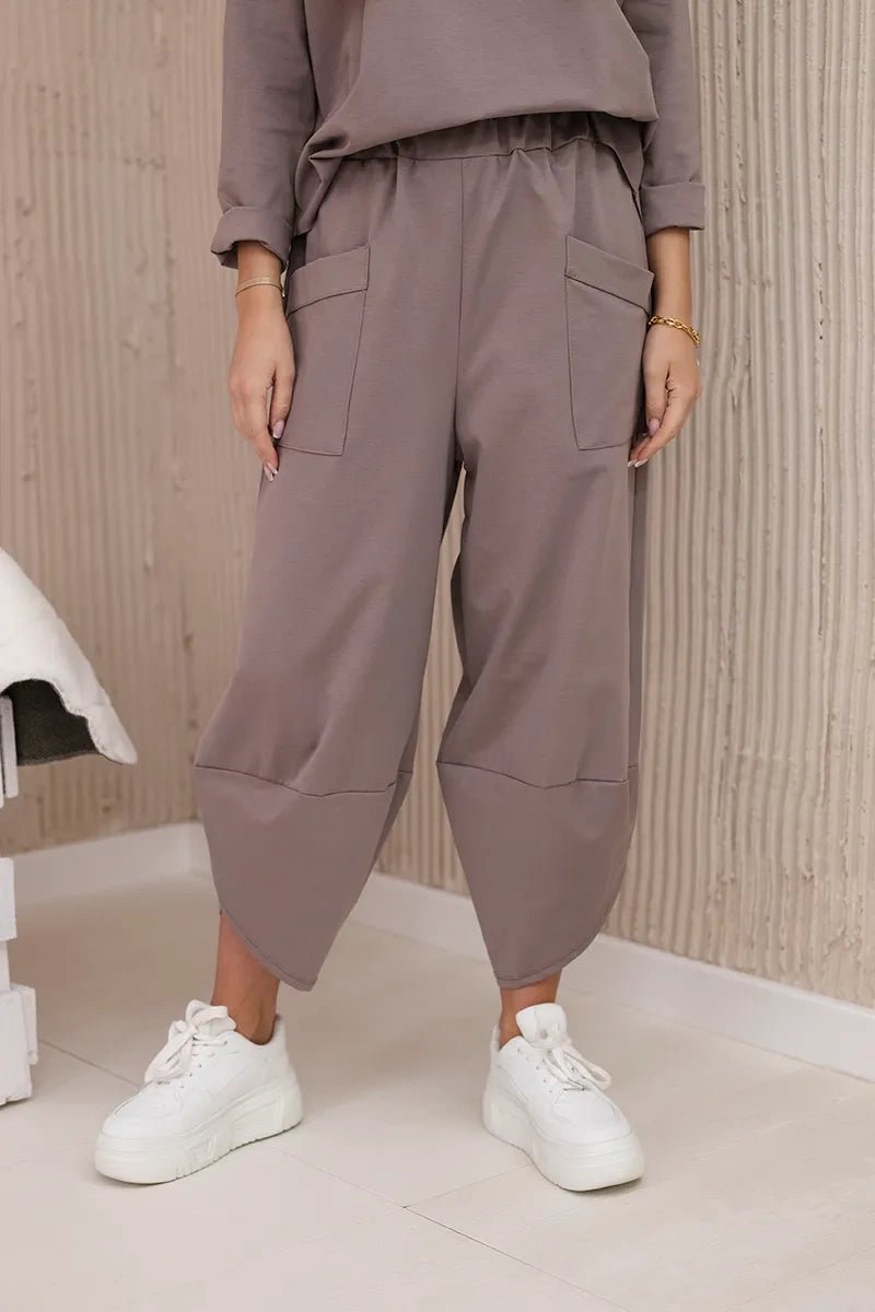Set sweatshirt and pants 6171W / – Fango цвет / color | Lexline Fashion