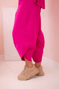 Set sweatshirt and pants 6171W / – Fuchsia цвет / color | Lexline Fashion