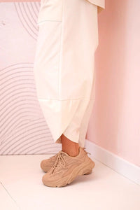 Set sweatshirt and pants 6171W / – Light || Beige цвет / color | Lexline Fashion