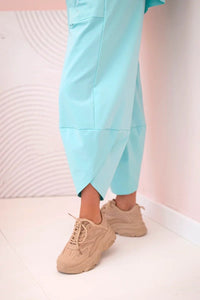 Set sweatshirt and pants 6171W / – Mint цвет / color | Lexline Fashion