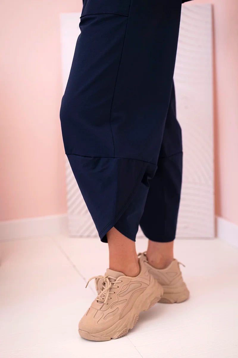 Set sweatshirt and pants 6171W / – Navy blue цвет / color | Lexline Fashion