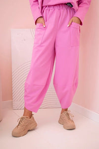Set sweatshirt and pants 6171W / – Pink || Light цвет / color | Lexline Fashion