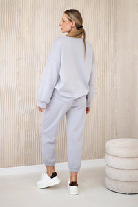 Set sweatshirt + pants 7065P / – Gray цвет / color | Lexline Fashion