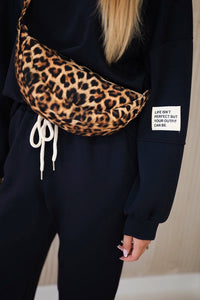 Set sweatshirt + pants 7065P / – Navy blue цвет / color | Lexline Fashion