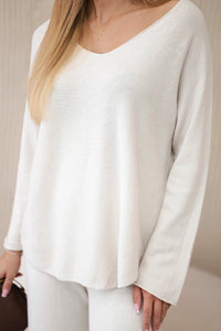 Set sweatshirt + pants IT - 55 / – Beige цвет / color | Lexline Fashion