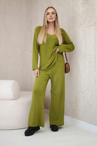 Set sweatshirt + pants IT - 55 / – Kiwi цвет / color | Lexline Fashion