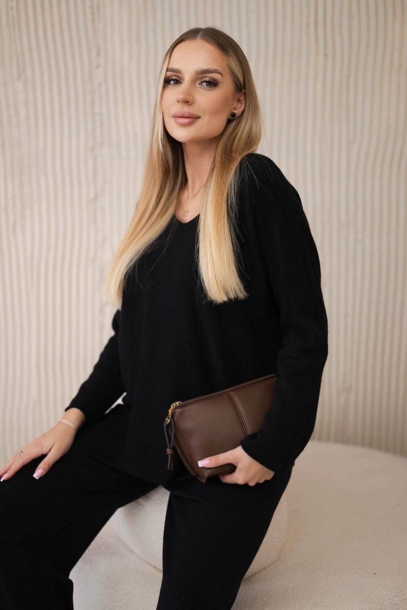 Set sweatshirt + pants IT - 55 / – Russet цвет / color | Lexline Fashion