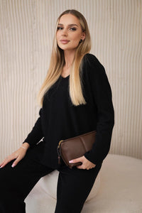 Set sweatshirt + pants IT - 55 / – Russet цвет / color | Lexline Fashion
