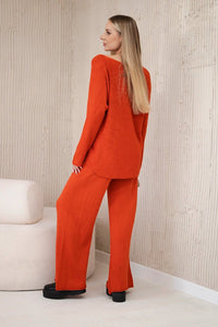 Set sweatshirt + pants IT - 55 / – Russet цвет / color | Lexline Fashion