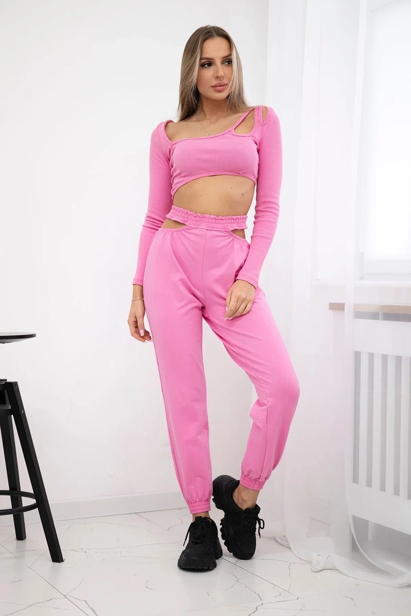 Set with a blouse 9344 / – Light || Pink цвет / color | Lexline Fashion