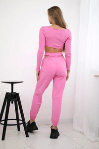 Set with a blouse 9344 / – Light || Pink цвет / color | Lexline Fashion
