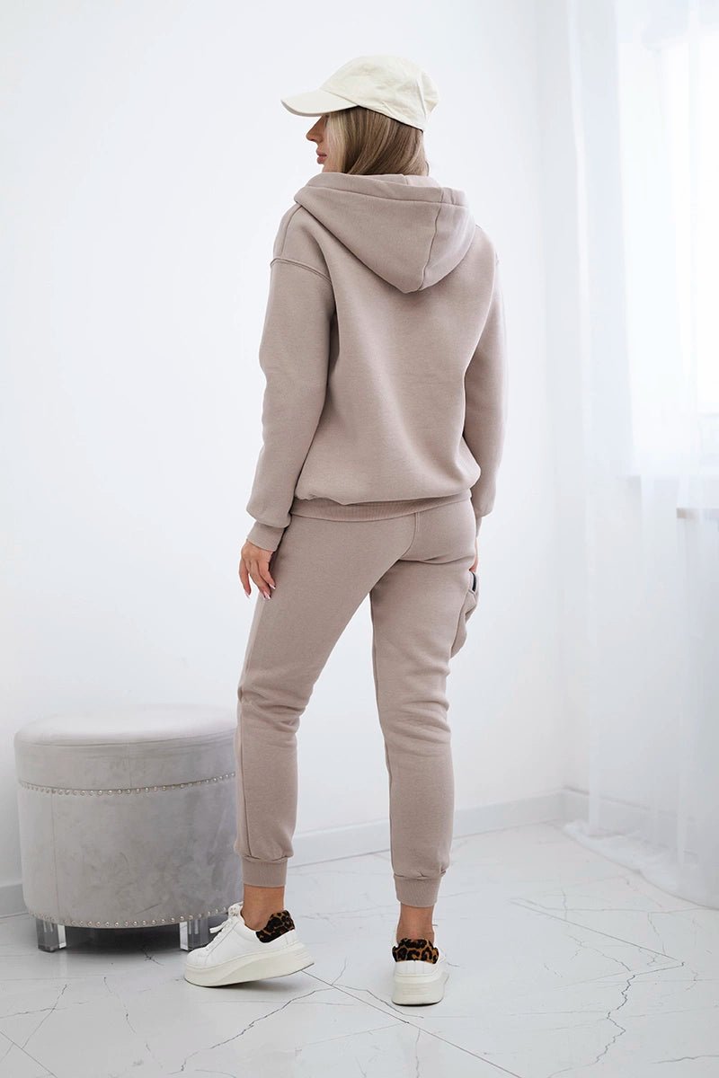 Set with a decorative pocket 9324 / – Beige цвет / color | Lexline Fashion
