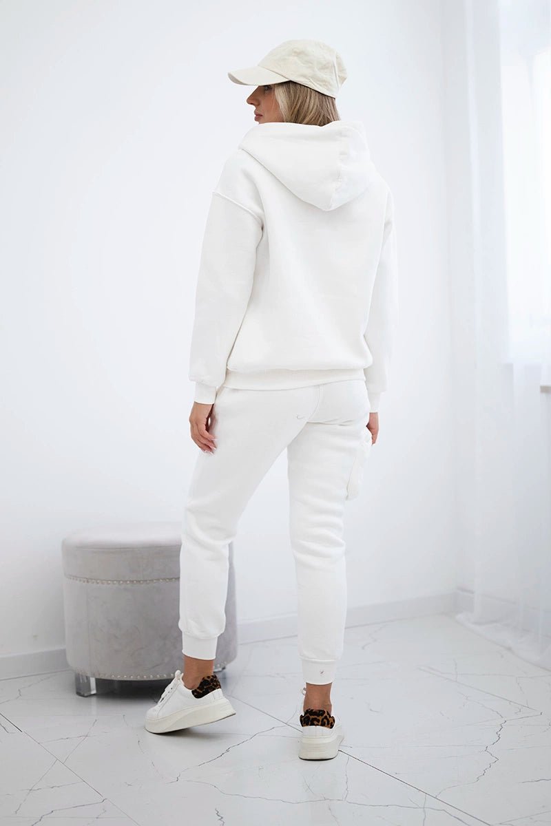 Set with a decorative pocket 9324 / – Ecru цвет / color | Lexline Fashion