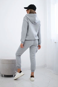 Set with a decorative pocket 9324 / – Gray цвет / color | Lexline Fashion