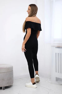 Set with a frill 8885 / – Black цвет / color | Lexline Fashion