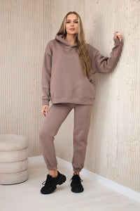 Set with embroidery Los Angeles 9596 / – Mocca цвет / color | Lexline Fashion