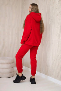 Set with embroidery Los Angeles 9596 / – Red цвет / color | Lexline Fashion