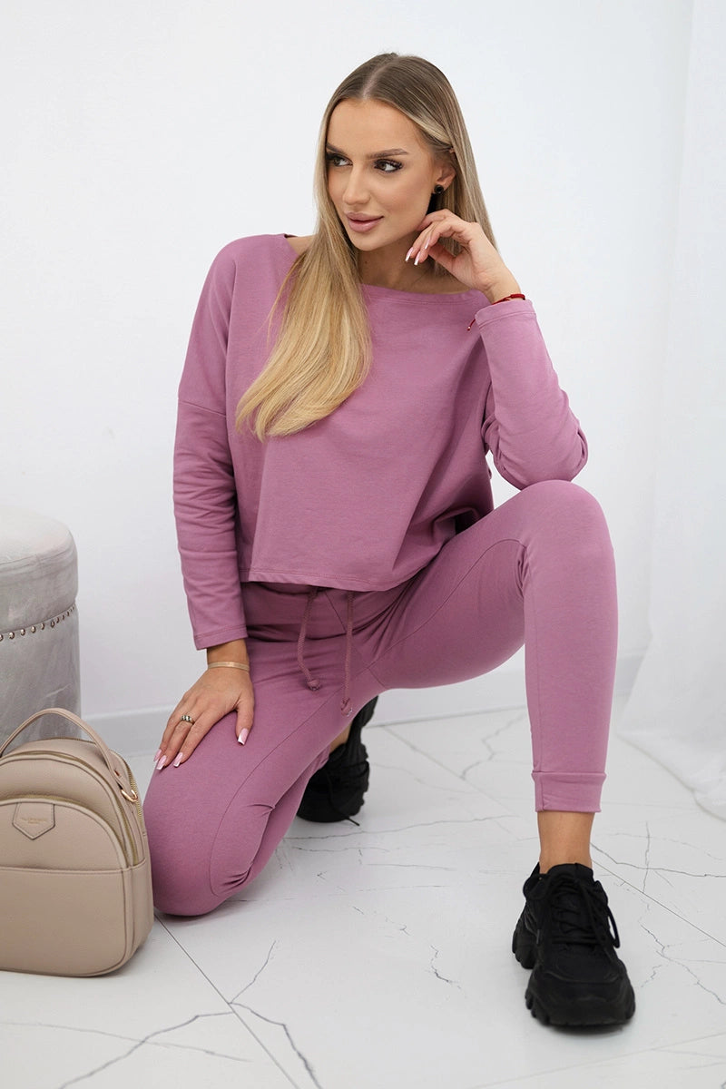 Set with oversized blouse 9091