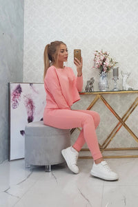 Set with oversized blouse 9091