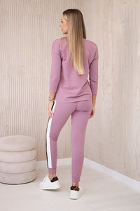 Set with panther motif 0068 / – Pink || Dark цвет / color | Lexline Fashion