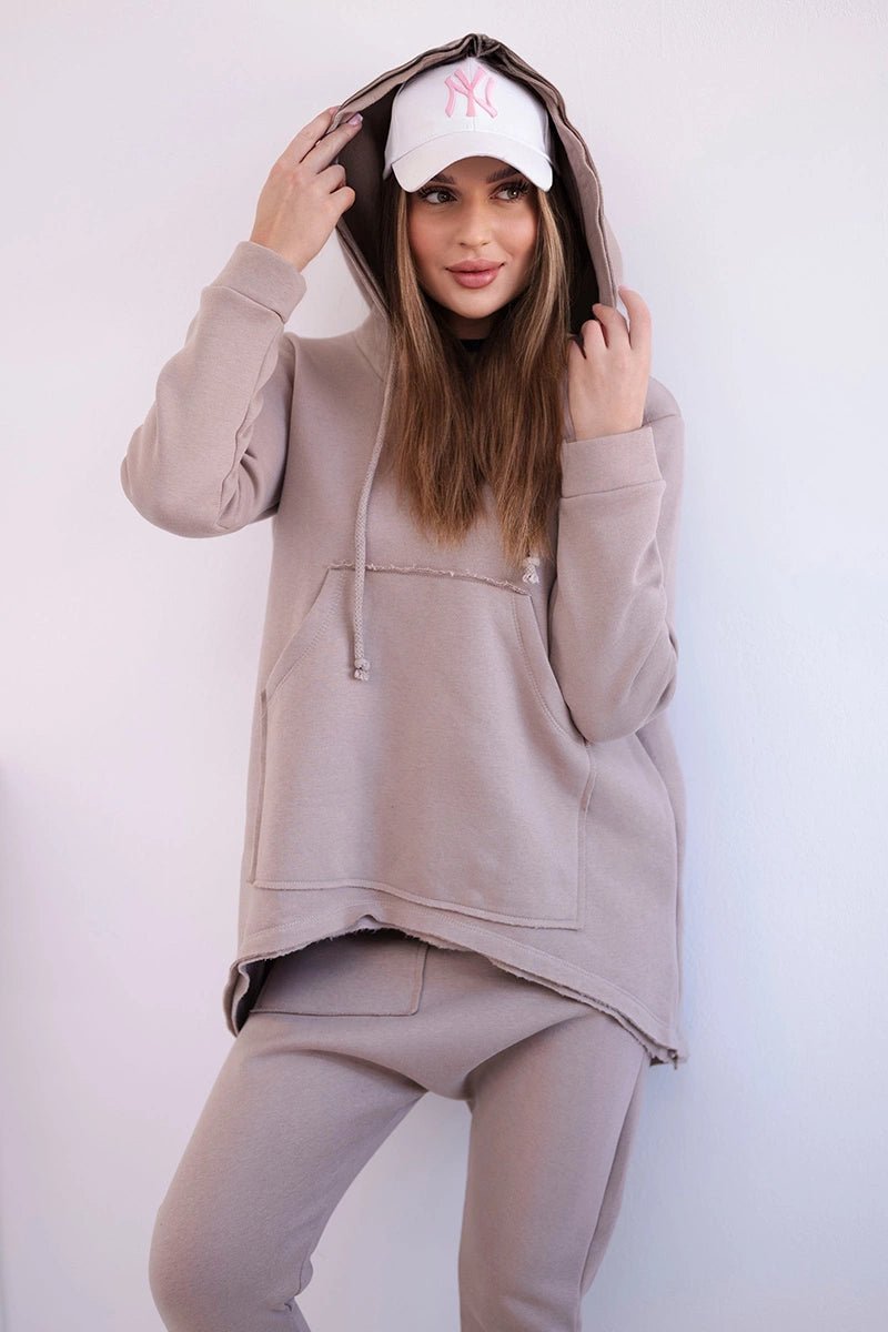 Set with pants Baggy 8944 / – Dark || beige цвет / color | Lexline Fashion