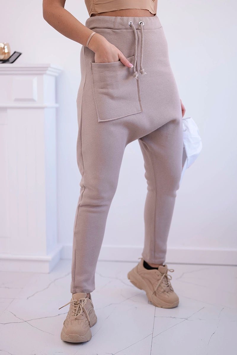 Set with pants Baggy 8944 / – Dark || beige цвет / color | Lexline Fashion