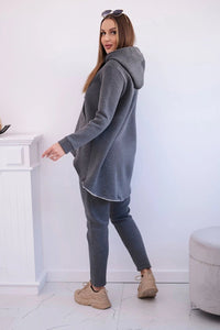 Set with pants Baggy 8944 / – Graphite цвет / color | Lexline Fashion