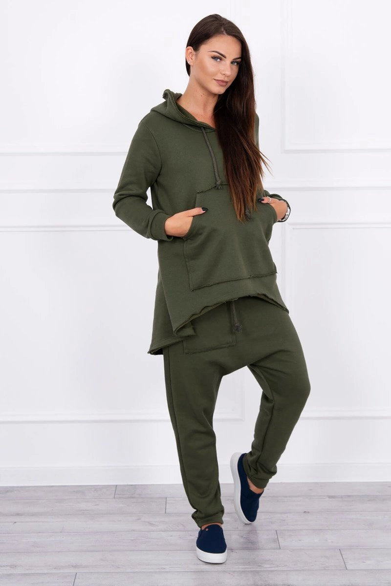Set with pants Baggy 8944 / – Khaki цвет / color | Lexline Fashion