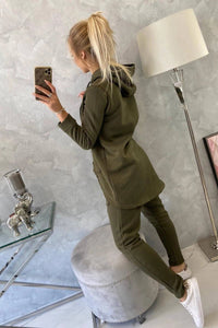 Set with pants Baggy 8944 / – Khaki цвет / color | Lexline Fashion