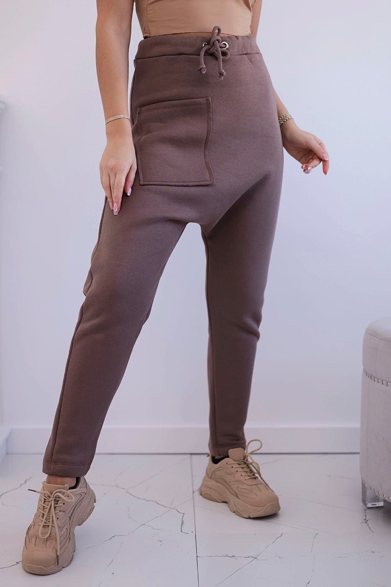 Set with pants Baggy 8944 / – Mocca цвет / color | Lexline Fashion