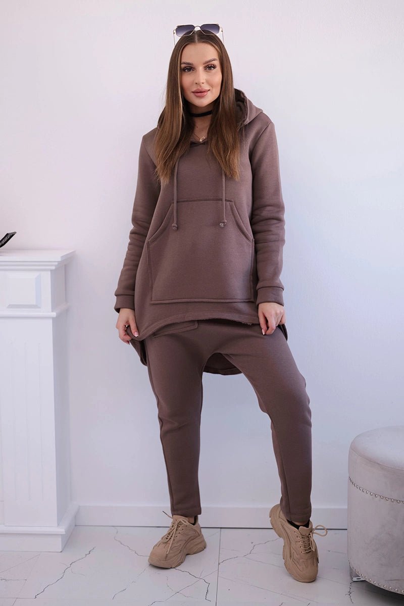 Set with pants Baggy 8944 / – Mocca цвет / color | Lexline Fashion