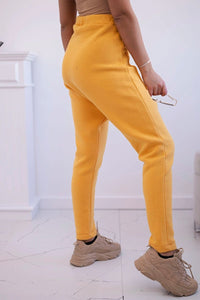 Set with pants Baggy 8944 / – Mustard цвет / color | Lexline Fashion
