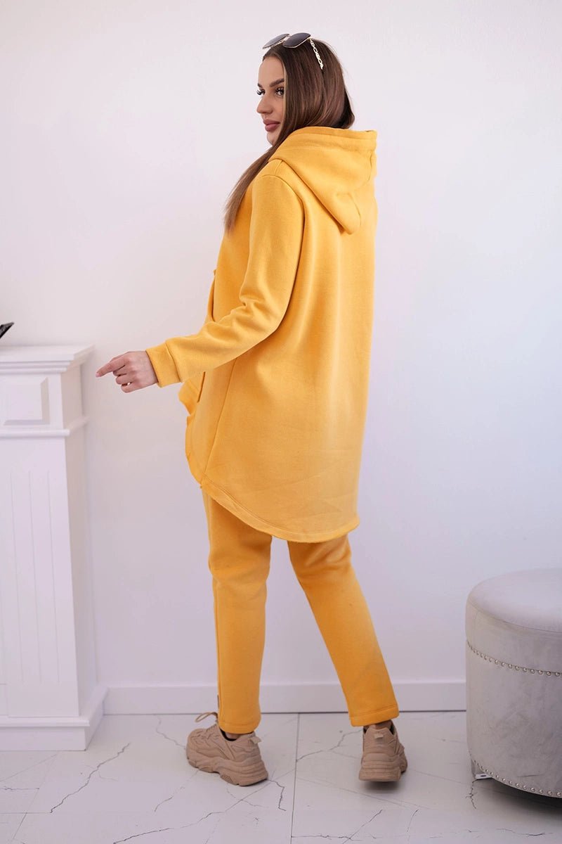 Set with pants Baggy 8944 / – Mustard цвет / color | Lexline Fashion