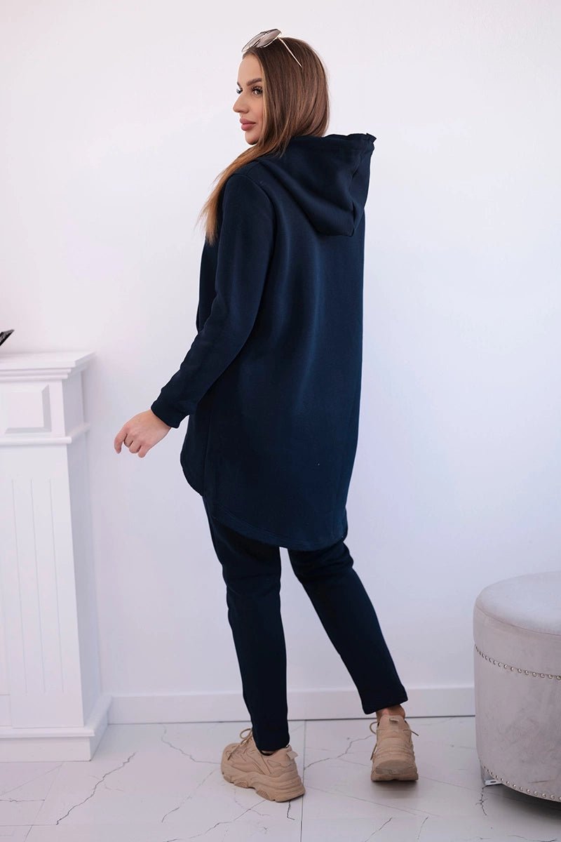 Set with pants Baggy 8944 / – Navy blue цвет / color | Lexline Fashion